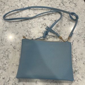 Over the shoulder purse 8.5 x 6.5 strap is 23 in